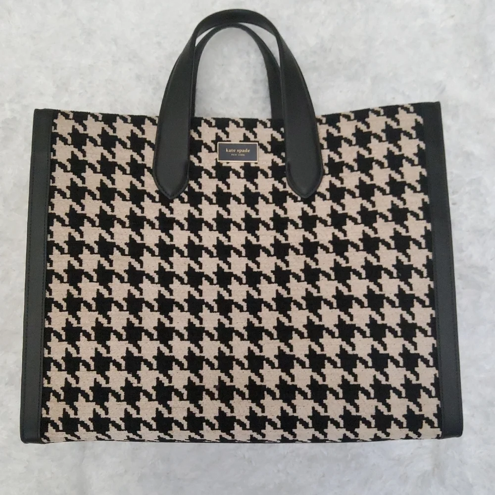 Kate Spade Houndstooth Tote